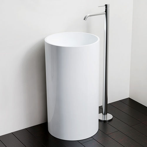 Lavabo autoportante - SB-03 - Badeloft GmbH - ghisa minerale / rotondo / contemporaneo