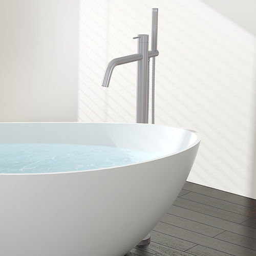 Miscelatore per lavabo - AT-07 - Badeloft GmbH - da vasca / a pavimento / in ottone cromato
