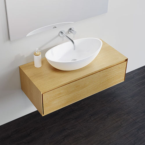 Cassettone a muro - BM-01-L  - Badeloft GmbH - contemporaneo / in MDF / in quercia naturale