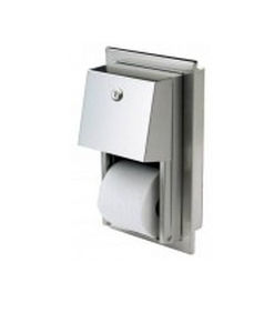 Distributore di carta igienica da incasso - 165R - Frost Products Ltd. - in acciaio inossidabile / contract