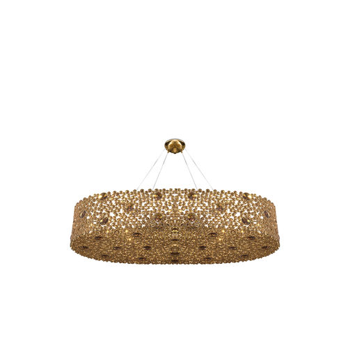 Lampadario contemporaneo - ETERNITY - KOKET Love Happens - in cristallo / in ottone / in ottone placcato oro