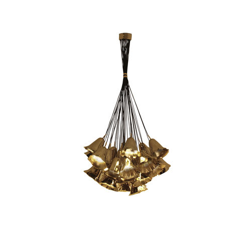 Lampadario contemporaneo - GIA - KOKET Love Happens - in ottone placcato oro / 1 livello / dorato