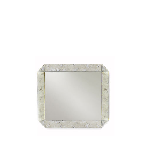 Specchio a muro - TAMARA SQUARE MIRROR - KOKET Love Happens - Art Deco / rettangolare / sabbia