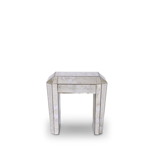Comodino Art Deco - TAMARA - KOKET Love Happens - in vetro / con cassetti / per uso residenziale