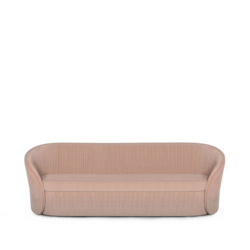 Divano contemporaneo - BLOOM - KOKET Love Happens - in velluto / rosa / 2 posti