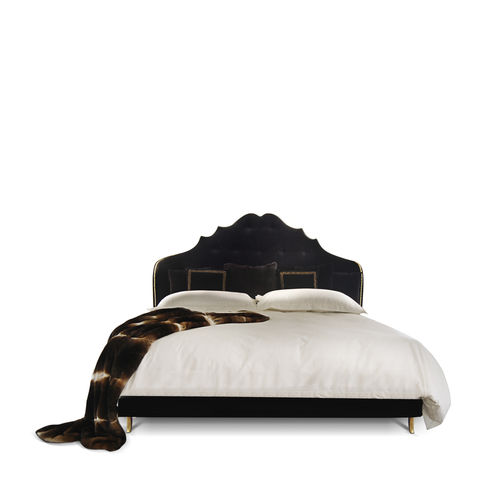 Letto king size - ALEXIA - KOKET Love Happens - queen size / classico / imbottito