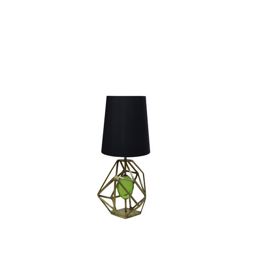 Lampada da tavolo - GEM - KOKET Love Happens - in ottone / in tessuto / contemporanea