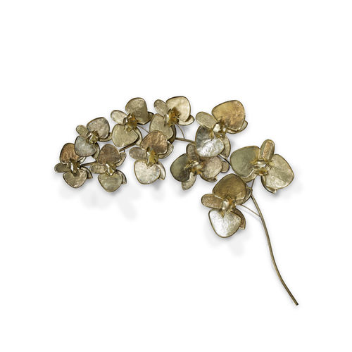 Scultura in rame - ORCHIDEA - KOKET Love Happens - in ottone lucidato / in nichel / a muro