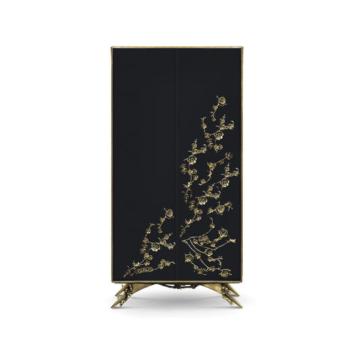 Armadio design originale - SPELLBOUND LACQUER - KOKET Love Happens - in legno laccato / con ante battenti
