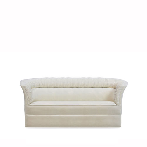 Divano classico - LOVELY - KOKET Love Happens - in tessuto / con braccioli / bianco