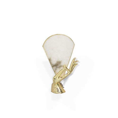 Applique classica - MUSE - KOKET Love Happens - da interno / in vetro / in ottone lucidato