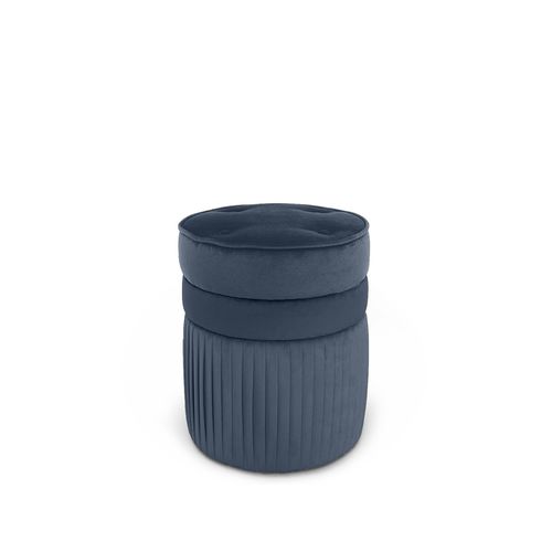 Pouf contemporaneo - VALENCIA - KOKET Love Happens - in tessuto / tondo / per hotel