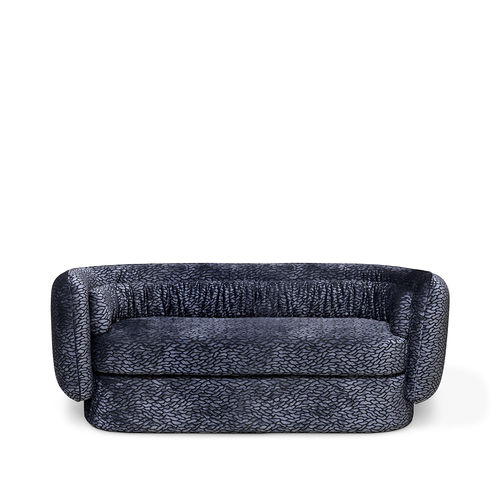 Divano compatto - DEB - KOKET Love Happens - design originale / in tessuto / con braccioli