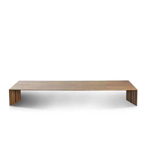 Tavolino basso contemporaneo - ARCH - Branca-Lisboa - in rovere / in noce / in legno laccato