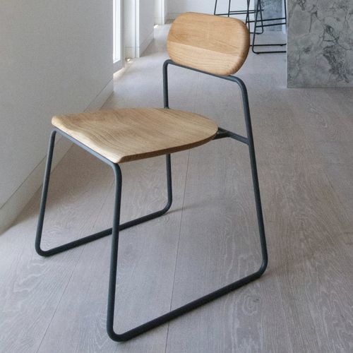 Sedia contemporanea - FIO - Branca-Lisboa - da interno / da esterno / in tessuto