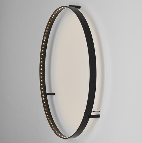 Applique contemporanea - CURVE 60 - Le Deun Luminaires - da interno / in acciaio / tonda