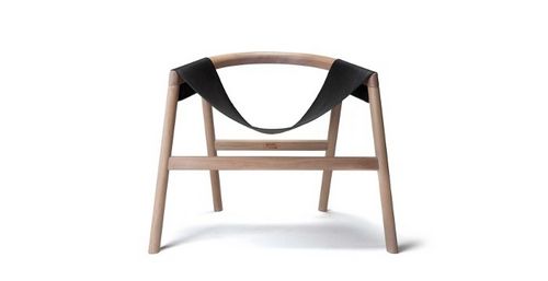 Poltrona contemporanea - DARTAGNAN - Haymann Editions - in pelle