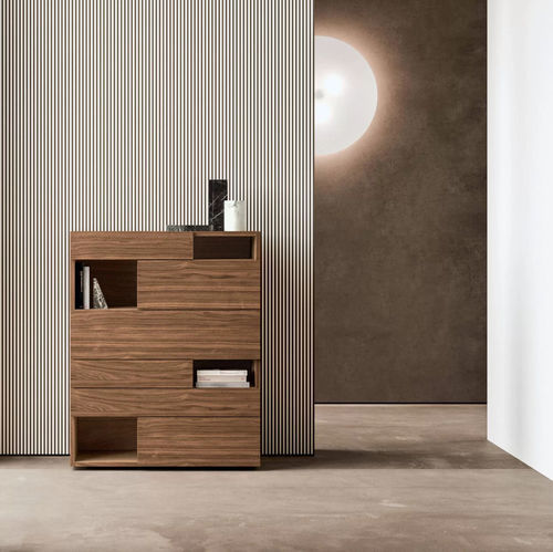 Cassettone alto - Wing - Presotto - contemporaneo / in legno / rettangolare