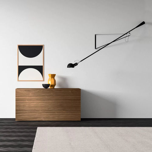 Cassettone alto - Elle - Presotto - contemporaneo / in legno / rettangolare