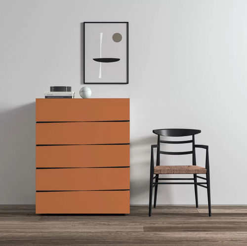 Cassettone alto - Jazz - Presotto - contemporaneo / in MDF / in legno laccato opaco