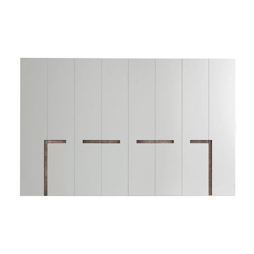 Armadio contemporaneo - Alibi - Presotto - in legno laccato / in legno laccato brillante / con ante battenti