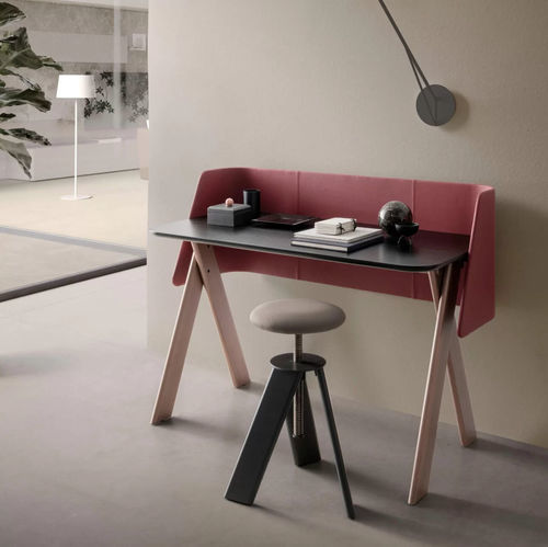Scrivania da terra - Squid - Presotto - contemporanea / in legno / dritta