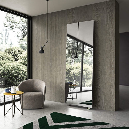 Specchio da terra - Tuttospecchio - Presotto - contemporaneo / rettangolare / in metallo