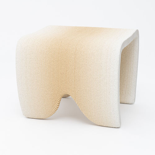 Sgabello contemporaneo - GRADIENT LIMITED EDITION - Philipp Aduatz - in calcestruzzo / con supporto in calcestruzzo / su misura