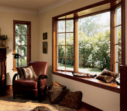 Finestra in legno - 400  - Andersen - a battente / bovindo