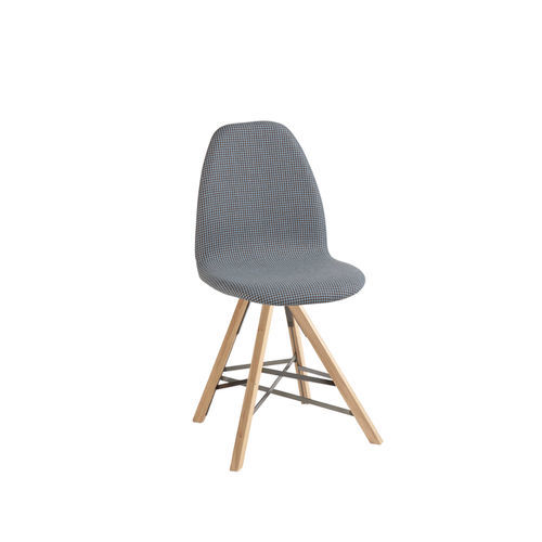 Sedia contemporanea - PIRAMIDE - Spoinq - da interno / in tessuto / in pelle