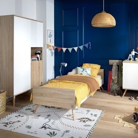 Letto singolo - SEVENTIES - Sauthon - contemporaneo / per bambini / con contenitore