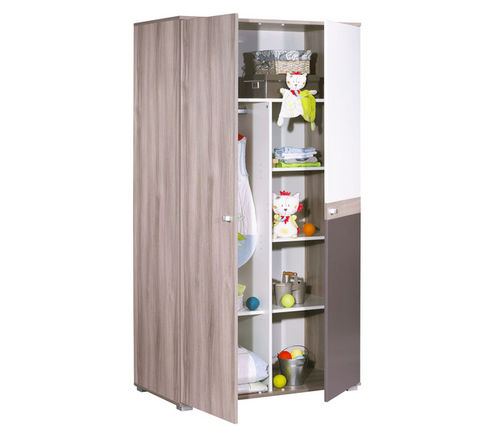 Armadio contemporaneo - XX192 - Sauthon - in legno / con ante battenti / per bambini
