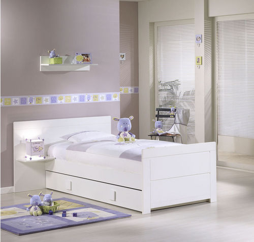 Letto singolo - 7Z621 - Sauthon - contemporaneo / per bambini (unisex) / in legno