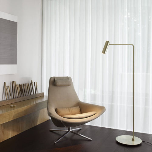 Lampada da terra - HERON - cto lighting - in ottone / in bronzo / in marmo