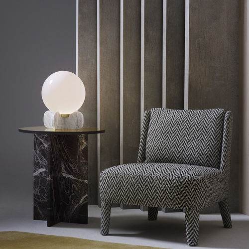 Lampada da tavolo - CHELSEA - cto lighting - in vetro opalescente / in marmo / contemporanea