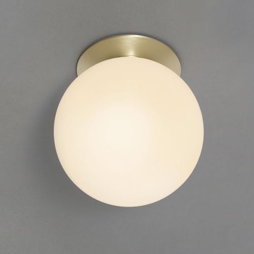Plafoniera contemporanea - MEZZO FLUSH  - cto lighting - rotonda / in vetro opalescente / in metallo