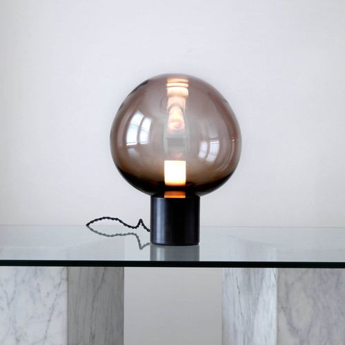 Lampada da tavolo - MOON - cto lighting - in metallo / in vetro opalescente / contemporanea