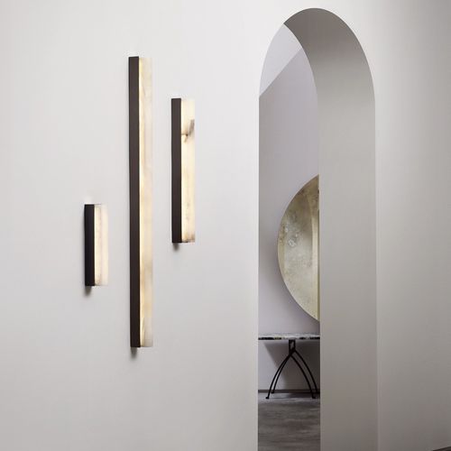 Applique contemporanea - ARTÉS - cto lighting - da interno / in ottone / in alabastro