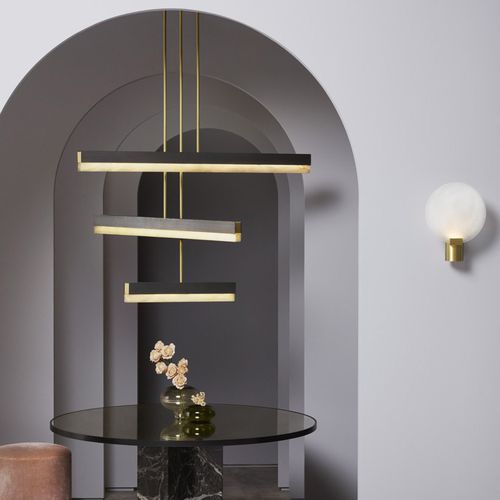 Lampada a sospensione - ARTÉS COLLECTIVE - cto lighting - in ottone / in bronzo / in alabastro