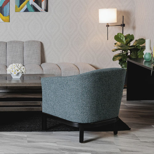 Tessuto da tappezzeria - 2322 DARSHA - BRENTANO - monocromatico / in poliestere / Jacquard