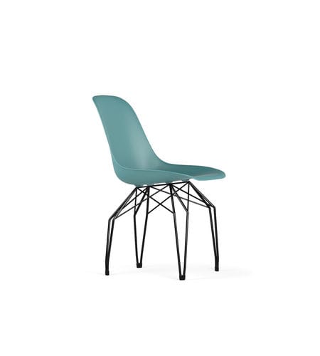 Sedia contemporanea - DIAMOND V9 - Kubikoff - da interno / in polipropilene / con supporto in metallo
