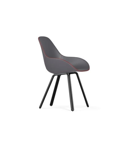 Sedia contemporanea - DOUBLE DIMPLE TAILORED - Kubikoff - da interno / in tessuto / in pelle
