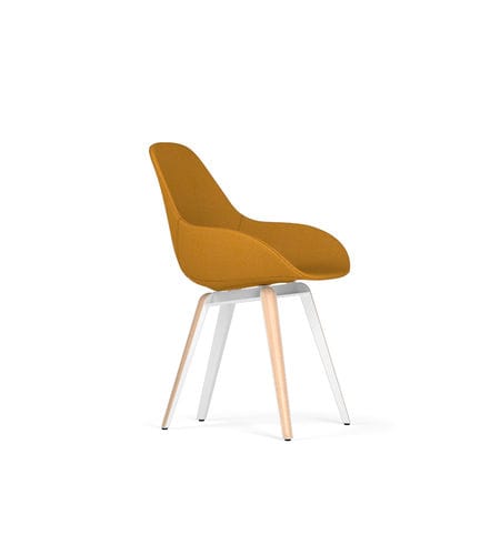 Sedia contemporanea - SLICE DIMPLE POP - Kubikoff - da interno / in tessuto / in pelle