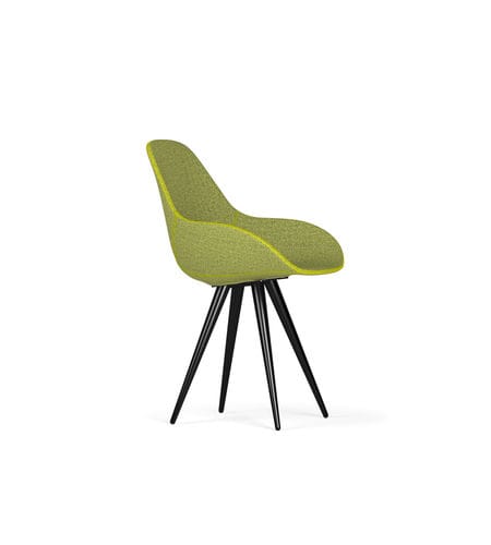 Sedia contemporanea - ANGEL DIMPLE TAILORED - Kubikoff - da interno / in tessuto / in pelle