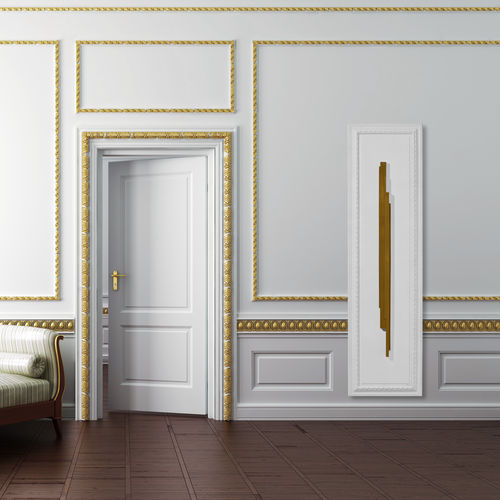 Radiatore ad acqua calda - ROYAL SCULPTURE - CINIER - elettrico / 1001 w...1500 w / contemporaneo