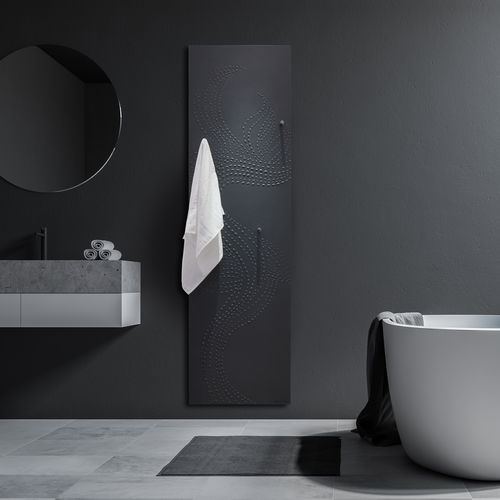 Scaldasalviette ad acqua calda - FLEUR D’EAU - CINIER - elettrico / 751 w...1000 w / 1001 w...1500 w