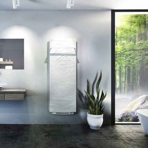 Scaldasalviette ad acqua calda - EDO BAIN  - CINIER - elettrico / 501 w...750 w / 751 w...1000 w