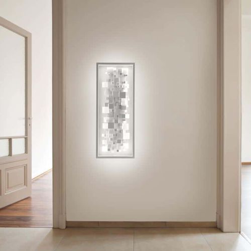 Applique design originale - ATLANTIS LT - CINIER - da interno / in metallo / in pietra