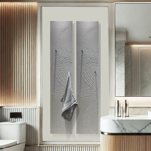 Scaldasalviette elettrico - Fleur d’eau 35 - CINIER - ad acqua calda / 501 w...750 w / 0...500 w