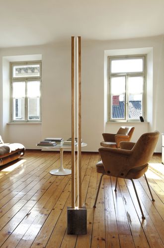 Lampada da terra - LUBOIS  - CINIER - in metallo / contemporanea / con cavo